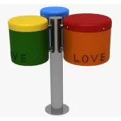 Duhové trio bongos